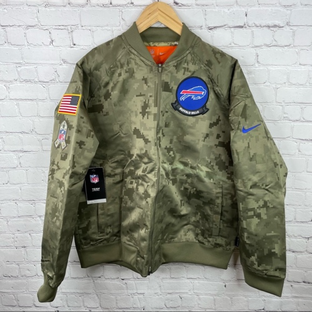 Nike NFL Buffalo Bills Salute to Service Camo Jacket